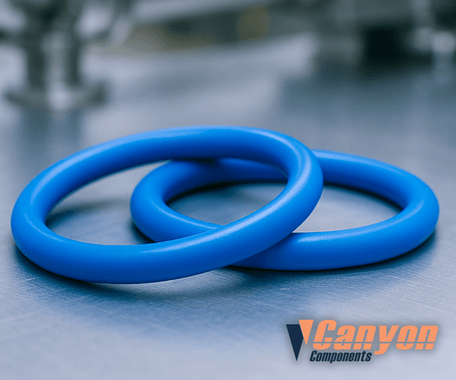 Fluorosilicone O-rings, Gaskets, Custom parts, Canyon Components