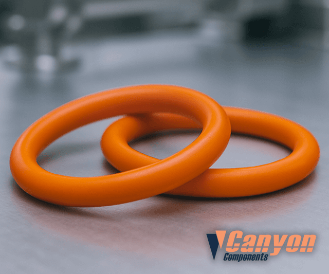 Silicone O-rings, Gaskets, Custom parts, Canyon Components