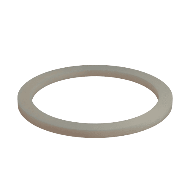 Nylon backup rings with durable strength for hydraulic and pneumatic system sealing support.