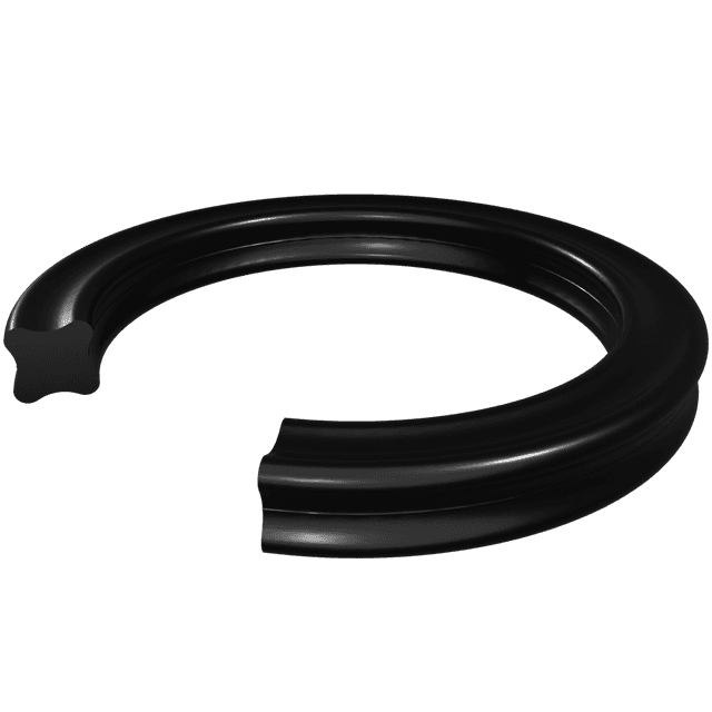Aflas TFE/P X-rings with high resistance to steam, hot water, and harsh chemical environments.