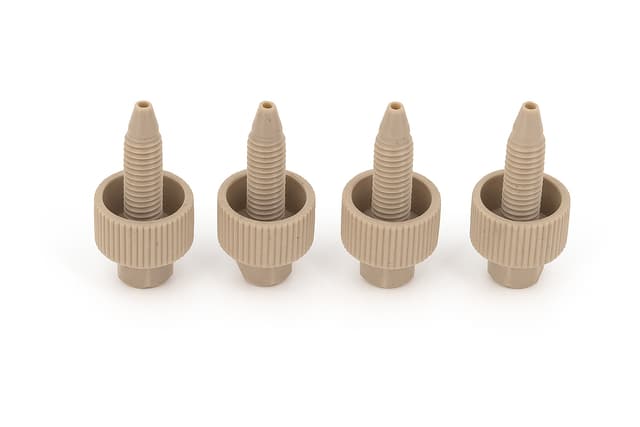 PEEK Fittings for Medical Device Fluids