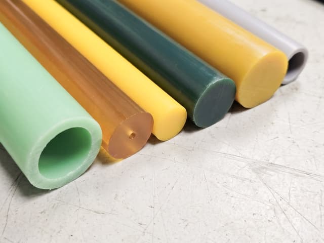 Polyurethane Rods, Tubes & Preforms for Custom Parts