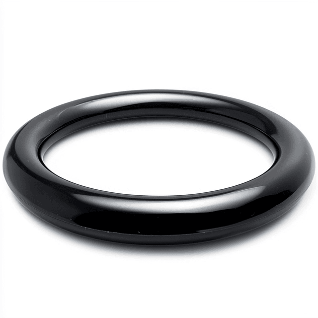 Clear PTFE coated O-rings with translucent finish for chemical resistance and smooth sealing.