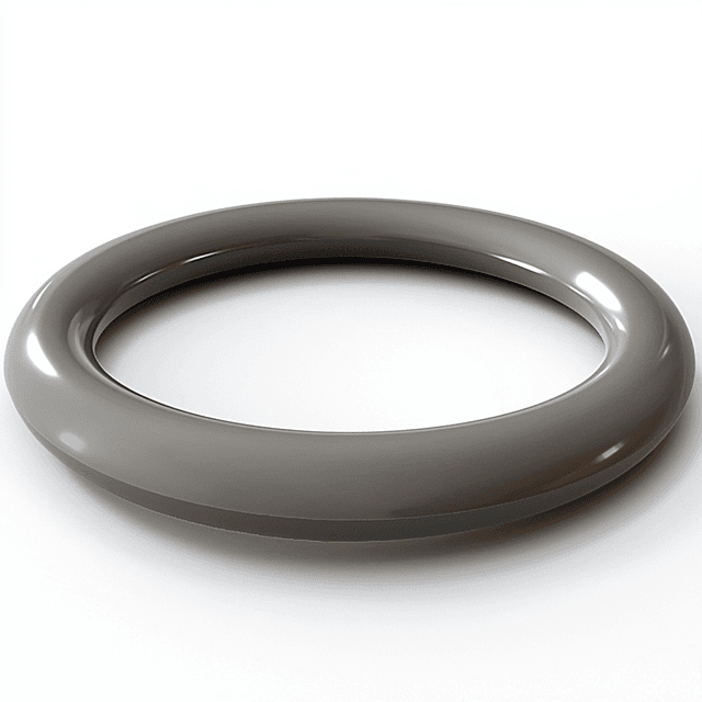 Gray PTFE coated O-rings for versatile sealing with chemical resistance and durability.