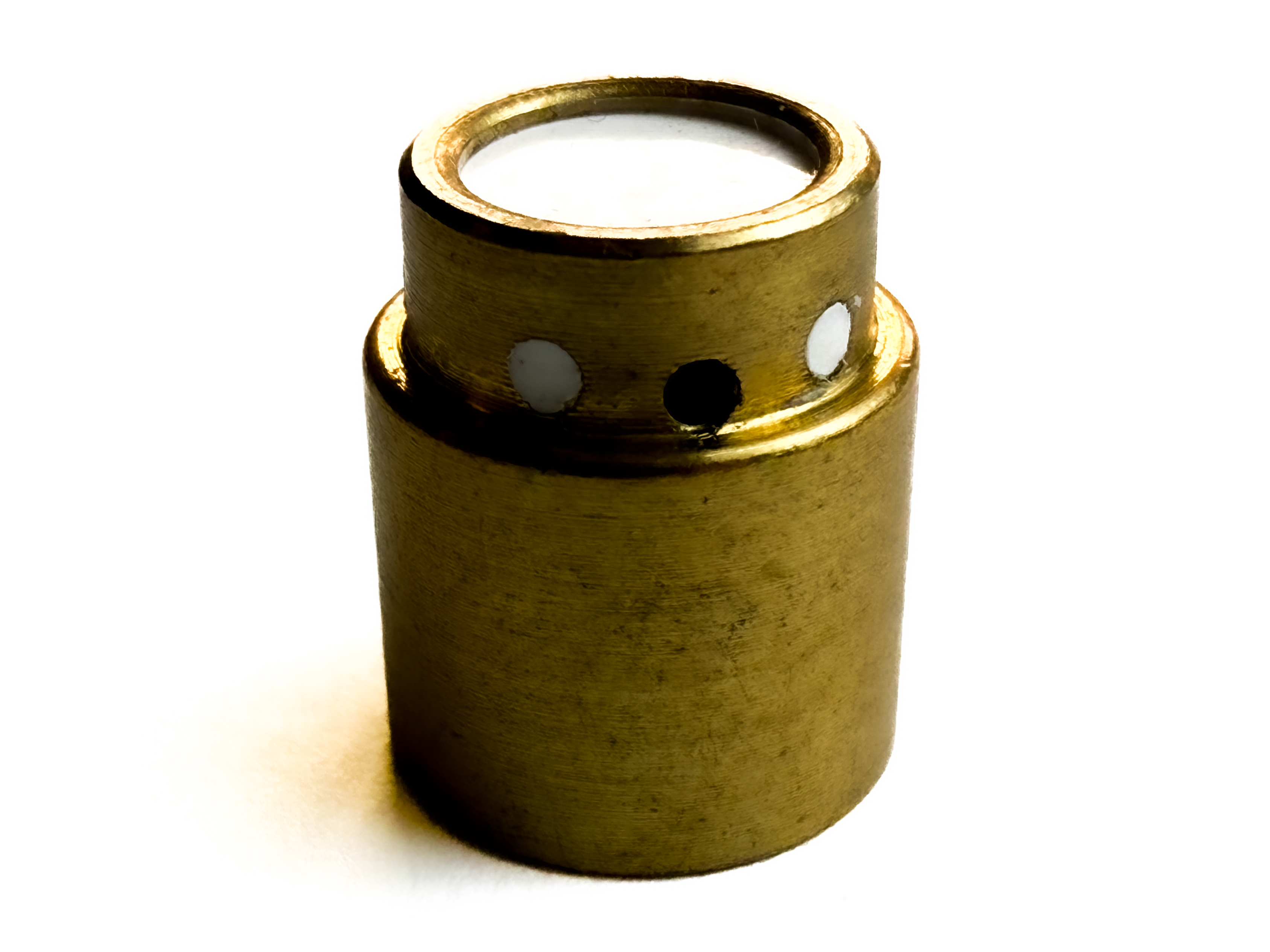 Overmolded Silicone and Brass Component