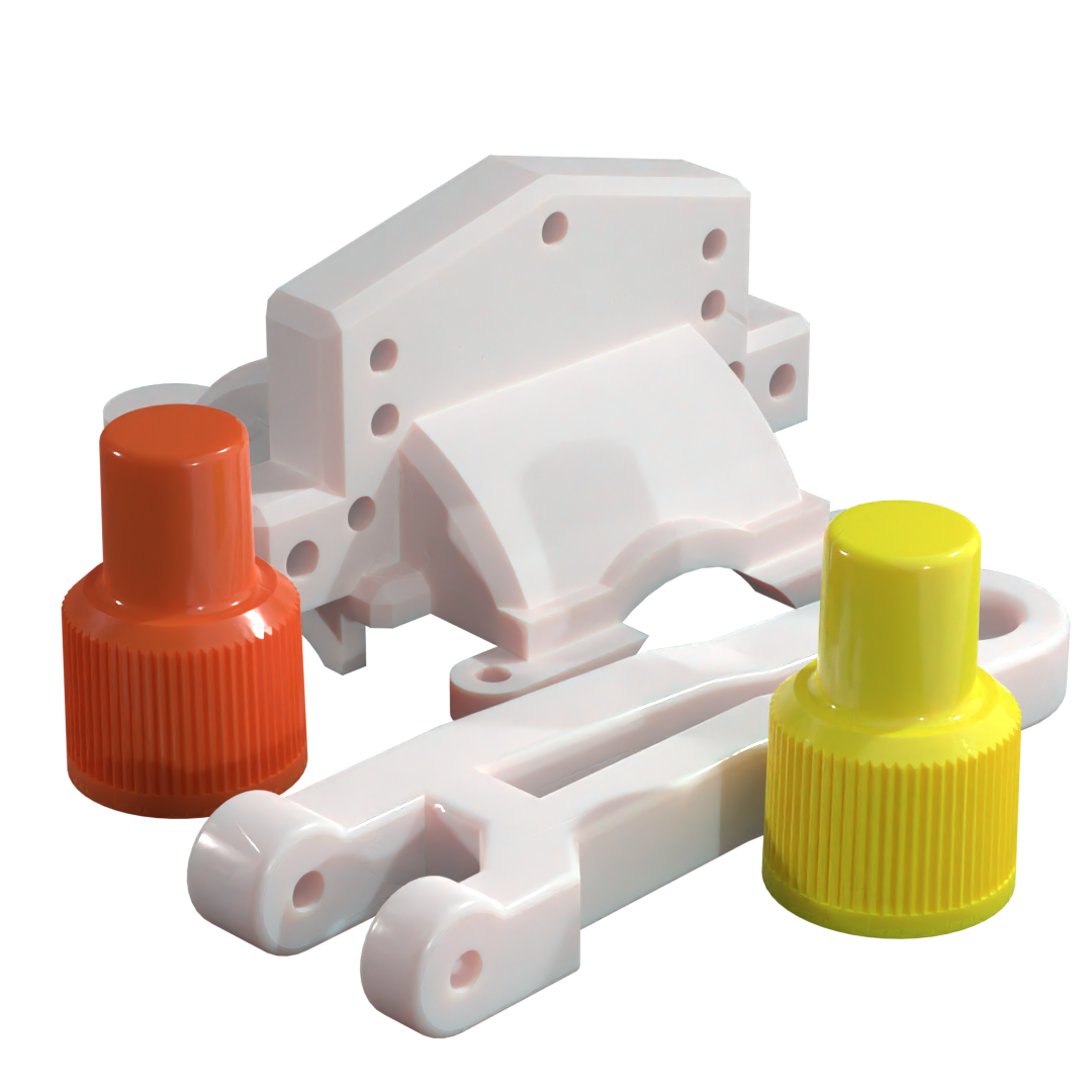 Custom O-rings, gaskets, and molded parts from Canyon Components manufactured in rubber, plastic, and metal for diverse applications.