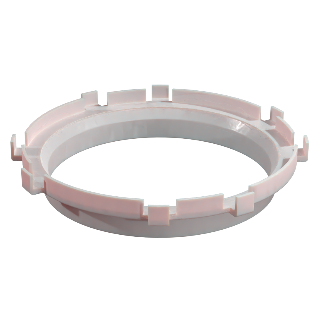 Custom CNC Machined PTFE Teflon Component custom rubber, plastic, and metal parts from Canyon Components