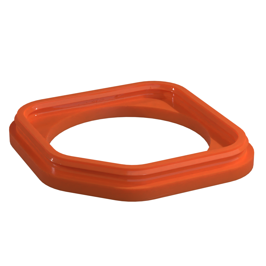Custom High Temperature Injection Molded Silicone Gasket custom rubber, plastic, and metal parts from Canyon Components