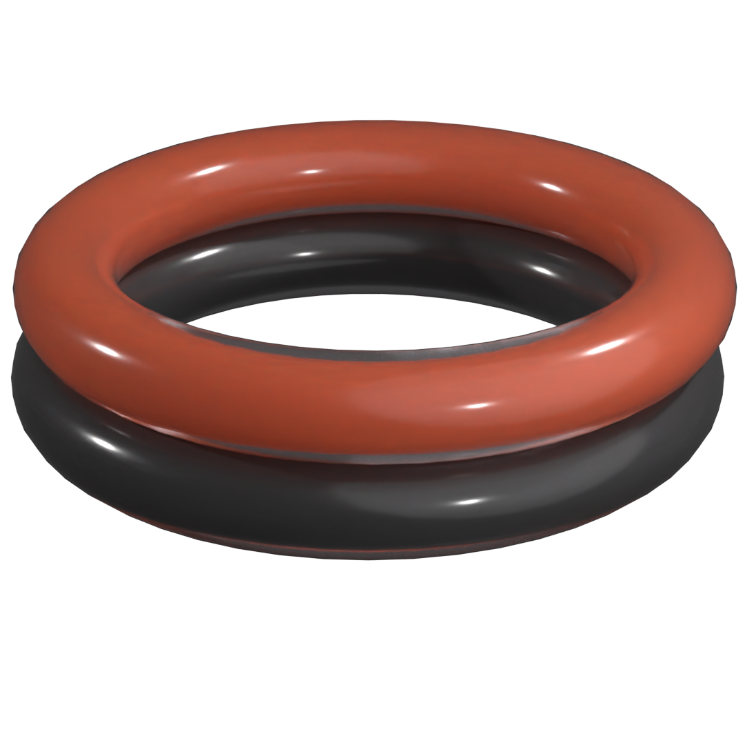 Teflon encapsulated O-rings from Canyon Components combine chemical resistance and elastomeric flexibility for reliable sealing in aggressive chemical and high-temperature environments.