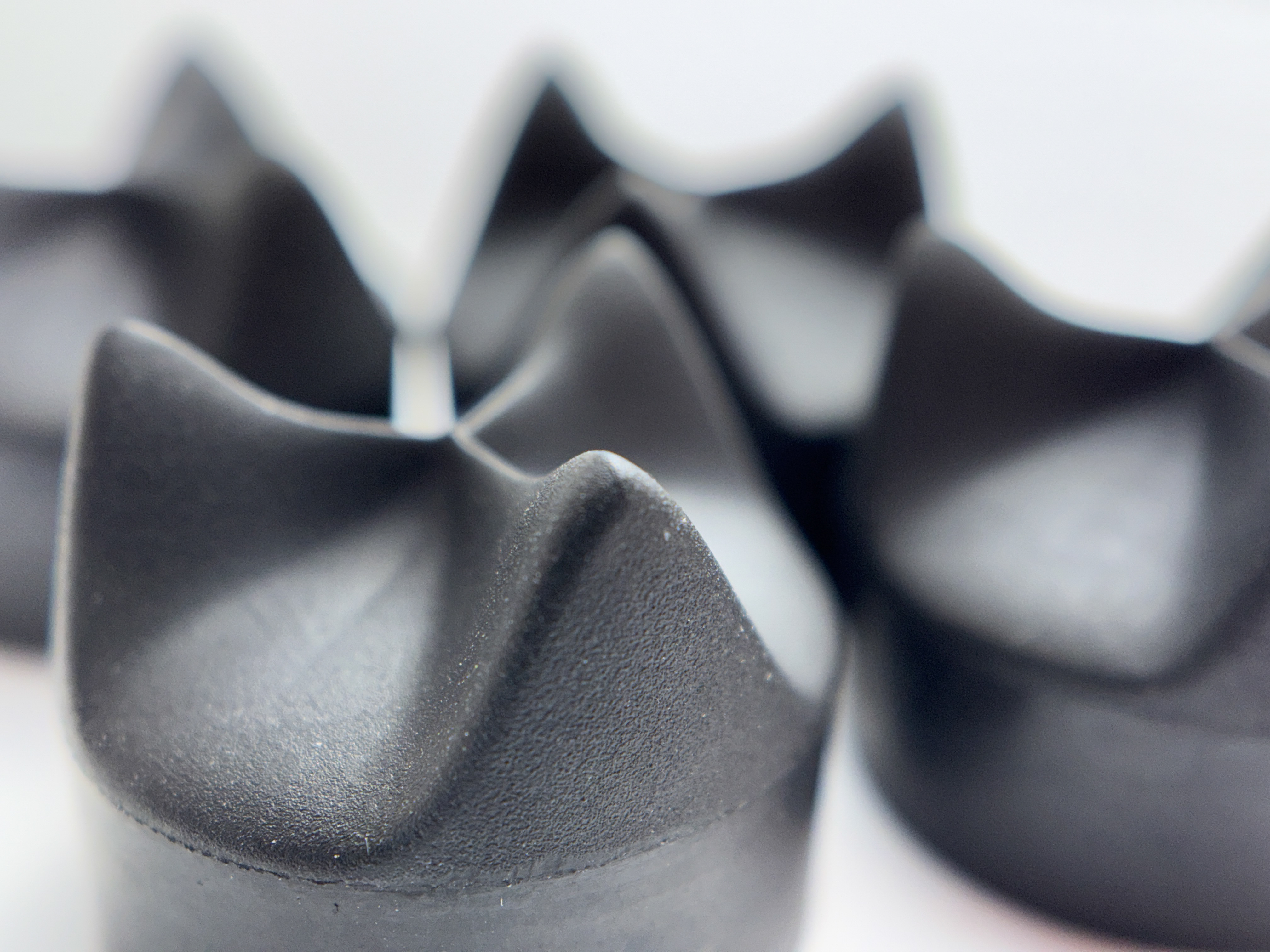 Deflashing services for O-rings and custom molded parts from Canyon Components ensuring clean and precise finishes.