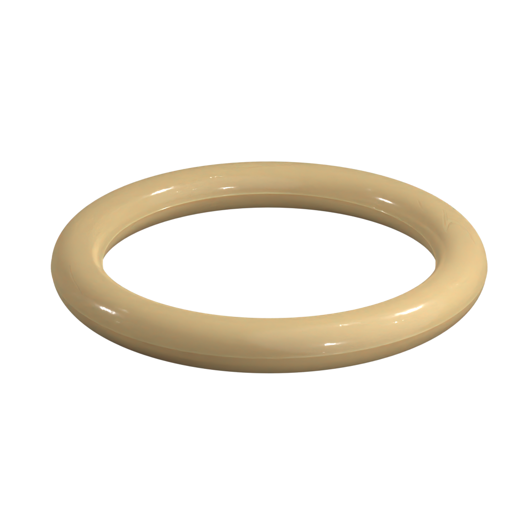 Natural Rubber (NR) O-rings and gaskets from Canyon Components designed for elasticity and tensile strength in sealing applications.