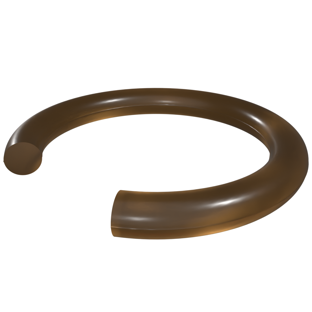 O-ring cord from Canyon Components available in Kalrez®, Canrez®, Chemraz®, Parker®, and other elastomer materials for custom sealing applications.