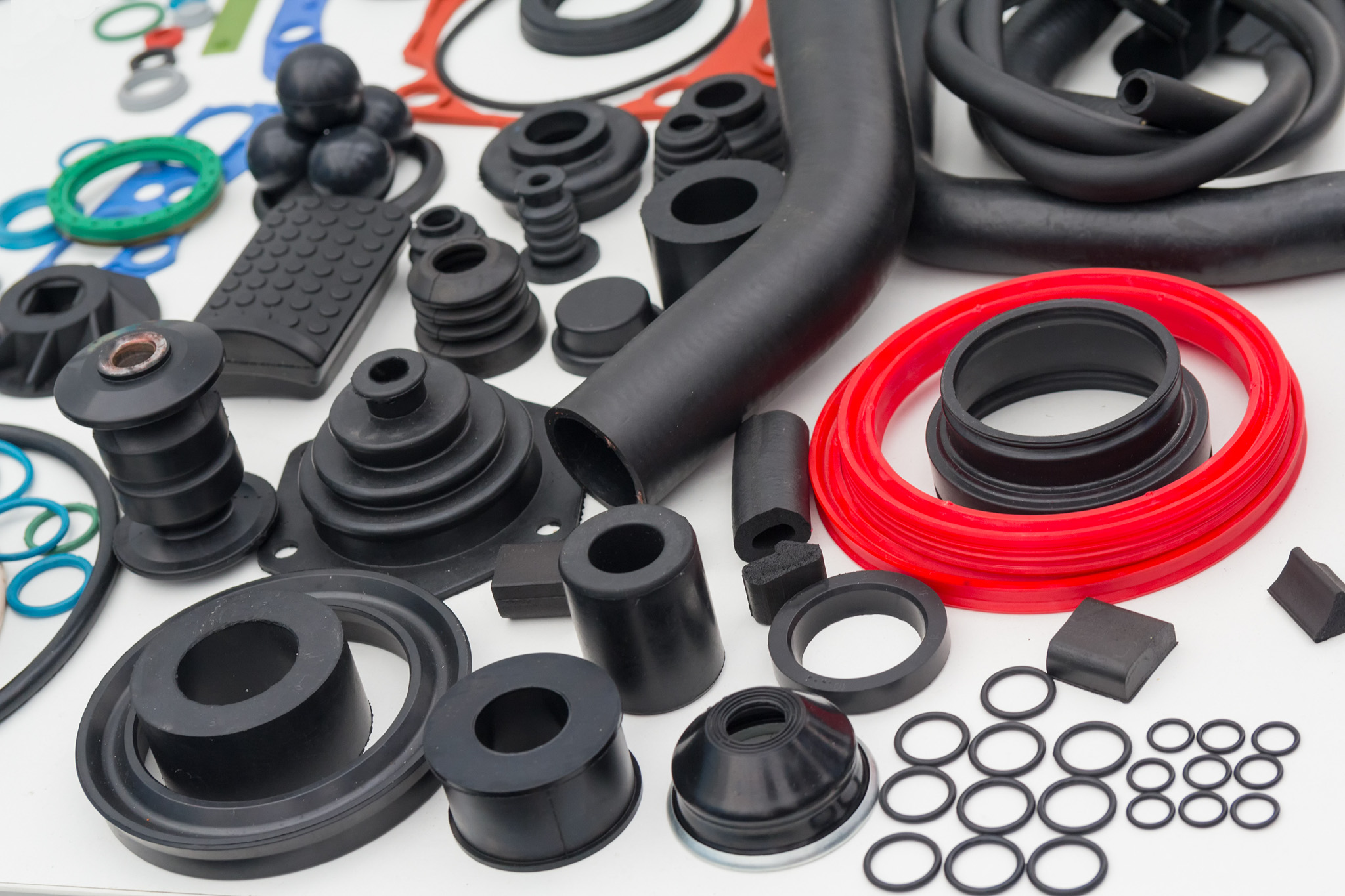 All products from Canyon Components including O-rings, gaskets, fasteners, and custom parts for industrial applications.