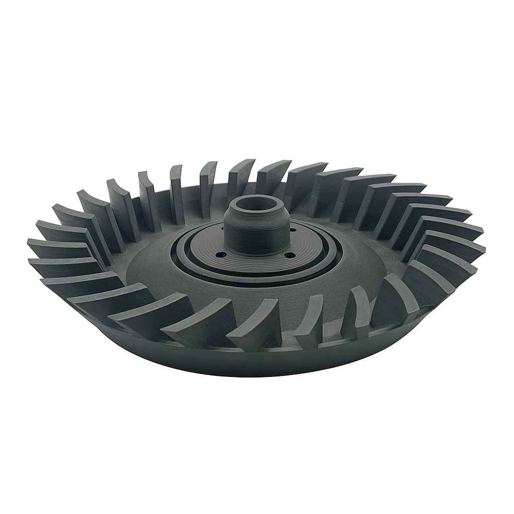 Carbon Fiber Reinforced 3D Printed PEEK Impeller