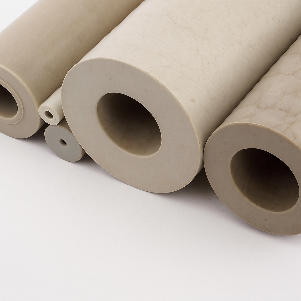 PEEK machining profiles from Canyon Components designed for precision and durability in aerospace and industrial components.